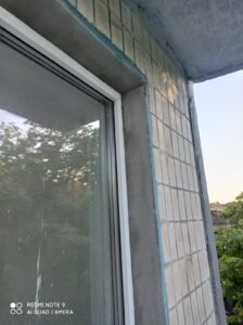 Ремонт наружных откосов