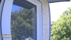 Наружные откосы